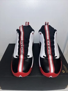 Nike Air Jordan Jumpman Pro Quick Uomo Bianco/Nero/Rosso Mai Indossate OG Box Senza Coperchio - Foto 1 di 15