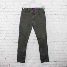 BEST MADE CO. 30x32 Gray Denim Slim Jeans Made in Italy 
