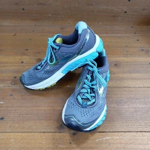 Brooks Running Women’s Size 7 Ghost 9 Shoes Sneaker Blue Gray DNA 1202251B151 - Picture 1 of 9