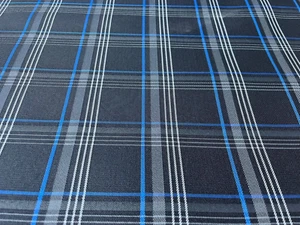 interior seat cloth fabric upholstery MK7 VW Golf GTI MK1 MK2 T1 T2 T3 Blue - Picture 1 of 4