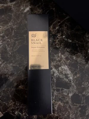 NEW IN BOX Holika Holika Black Snail REPAIR EMULSION 3.38oz - Image 1 of 4