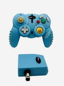 GameCube Wireless Controller & Dongle Mad Catz Game Stop UNTESTED PARTS REPAIR - Picture 1 of 16