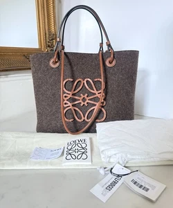 Loewe Anagram Basket Tote Shoulder Bag AUTHENTIC - Picture 1 of 24