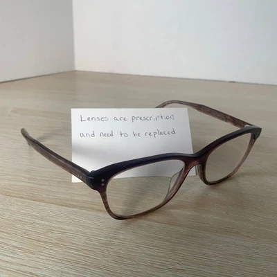 Gafas Oliver Peoples OV5224 1682 Ashton lila oscura 52-17-140 monturas solamente Foto 1 de 4