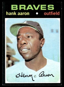 1971 Topps Hank Aaron Atlanta Braves #400 - Bild 1 von 2
