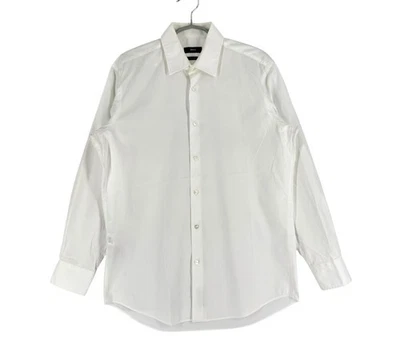 Hugo Boss Uomo Jalden Regular Fit Camicia Taglia M - 39 - 15 1/2 - Immagine 1 di 4