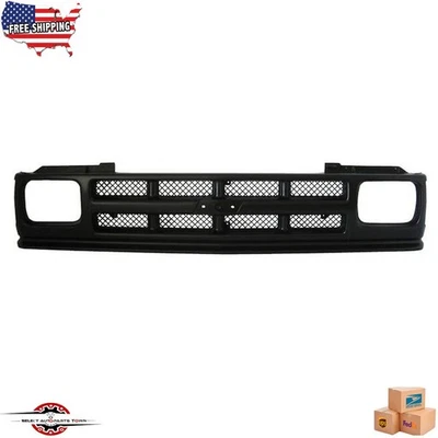 Fits 1991-1994 Chevrolet S10 Blazer New Front Grille Assembly Black GM1200387 - Imagem 1 de 4