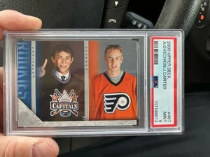 2005 Upper Deck 487 Alex Ovechkin / J. Carter KSA 9 MINT - Picture 1 of 2