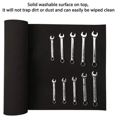 Tool Box Liner Shelf Mat Thick Professional Large Easy Cut Heavy Duty Sponge - Image 1 of 4