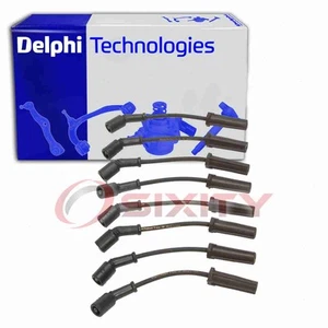 Delphi Spark Plug Wire Set for 2001-2006 Chevrolet Silverado 2500 HD 6.0L V8 af - Picture 1 of 5