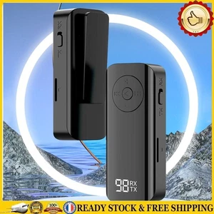 BT 5.3 Jack Audio Receivers Reusable for Speaker/Home Stereo/Wired Headphones ~H - Afbeelding 1 van 11