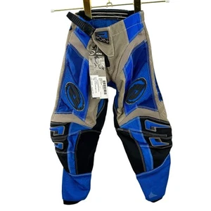 Answer Racing Sync Pant Blue Youth Size 18 Tuf power sports - Picture 1 of 7