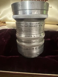 Taylor and Hobson Cooke Ivotal Anastigmat 2" f1.4 C Mount Lens - Picture 1 of 16