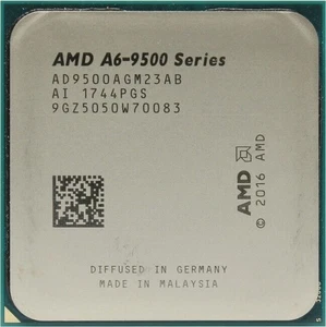 AMD A6-Series A6-9500 Dual-core 3.50 GHz 65W Socket AM4 CPU Processor 2 Threads - Picture 1 of 4