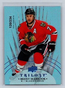 2014-15 Upper Deck Trilogy #34 Brent Seabrook /234 Chicago Blackhawks - Picture 1 of 2
