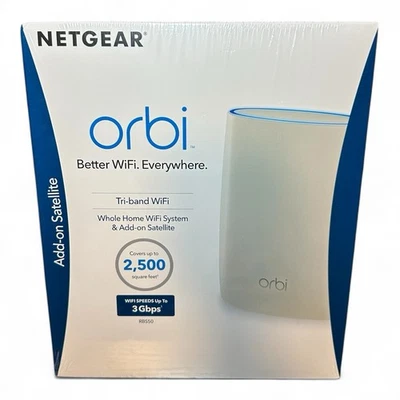 Netgear Orbi RBS50 Satellite – Home Mesh WiFi Tri-Band AC3000 - Image 1 of 4