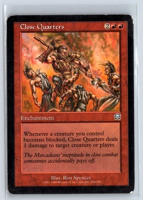 Close Quarters – Mercadian Masques – MTG Magic the Gathering Card - Image 1 of 4