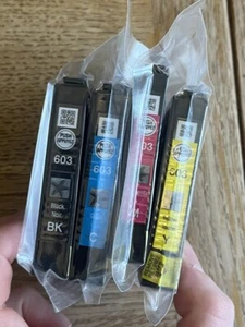 Original Epson 603 BCMY Multipack Starfish Ink Cartridges XP-4100 4105 - Picture 1 of 1