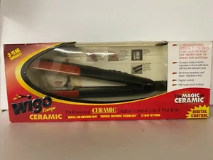 Wigo ceramic digital 2 in 1 flat iron , infrared , thermal response ,12 heat set - Picture 1 of 7