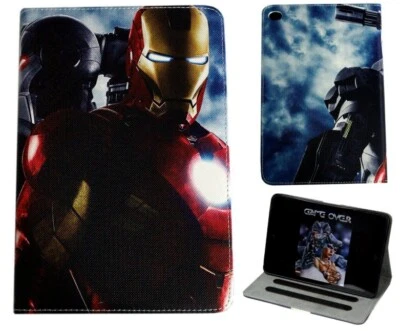 For iPad 2 3 4 Iron Man Avengers Superhero Marvel Comics Smart Case Cover - Image 1 of 4