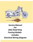 2022 Harley Davidson Road King Touring Models Service Manual