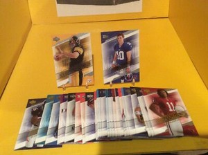 2004 Upper Deck Rookie Prospects Football 30 Card Set Ben Roethlisberger Rookie