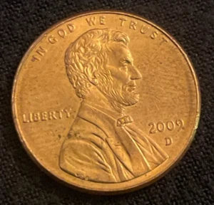Great Coin 2009 D LINCOLN BICENTENNIAL CENT PENNY FORMATIVE YEARS"ERROR - Picture 1 of 3