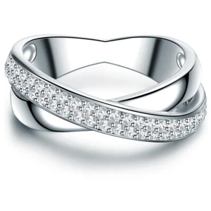 Trilani Damen Ring Sterling Silber Zirkonia
