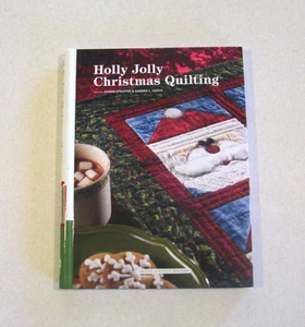 "Holly Jolly Christmas Quilting" Pattern Book Hardback - Picture 1 of 2