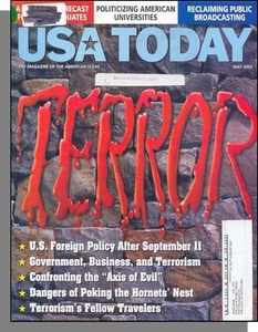 USA Today Magazine - 2002, May - Terror: New Policy After 9/11, Axis of Evil - Picture 1 of 1