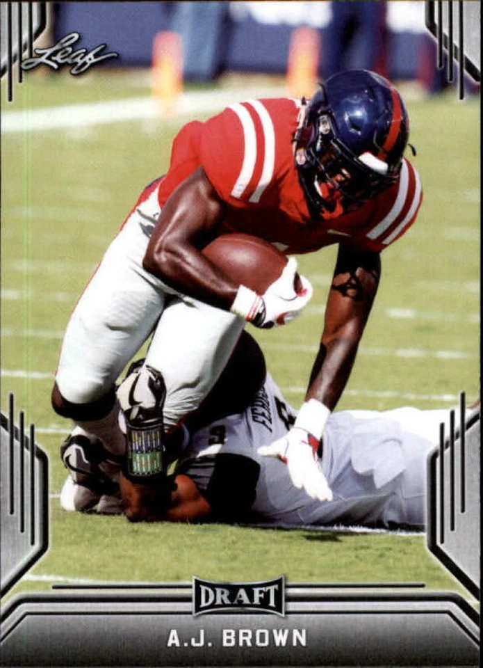 2019 Leaf Draft Football Base Singles #1-90 (Pick Your Cards) - Image 1 of 1