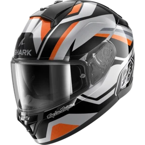 Full Face Helmet Shark RIDILL 2 APEX Silver Black Orange - Picture 1 of 4