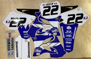 YZ125 YZ250 YAMAHA Fits 2002-2004 Graphics Motocross MX Decals with Rider ID - Picture 1 of 8