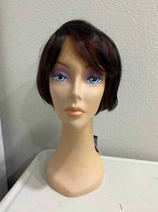 Super Cute Short Straight Bob 100% Human Hair Full Wig - HH 2075 - Picture 1 of 8