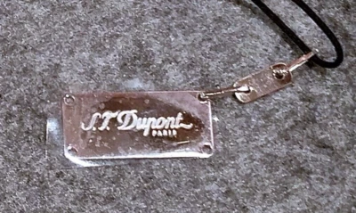 $249 S T DUPONT Acero Inoxidable Manhattan 2.5" Colgante 20" Collar Nuevo en Caja Foto 1 de 4