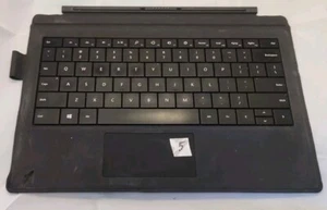 Microsoft Surface Pro 3 4 5 6 7 Type Cover UK Keyboard Black - Picture 1 of 2