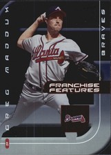 2002 Donruss Best of Fan Club Franchise Features Baseball Card #FF23 Greg Maddux