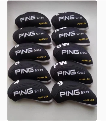 PING G430 Golf Club Iron Head Covers Golf Covers Classic New 4 Colour - Image 1 of 4