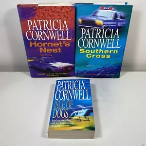 3 Lot Patricia Cornwell Andy Brazil -Hornets Nest, Southern Cross, Isle of Dogs - Picture 1 of 10