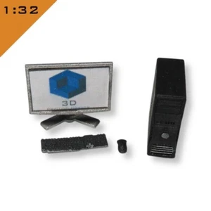 1x JUEGO DE PC impreso en 3D diorama de muebles de interior escala 1:32 - Imagen 1 de 6