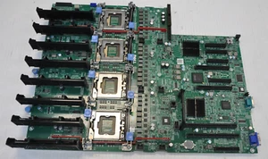 DELL PowerEdge R910 Rev 1 4U Server System Mother Board DP/N 0P658H BIOS 2.12.0 - Picture 1 of 1
