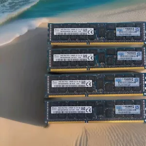 4 SK HYNIX 16GB HMT42GR7BFR4A-H9 2R×4 PC3L-10600R-9-13-E2 DDR3 SDRAM- - Picture 1 of 4