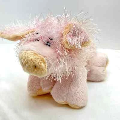 Ganz Webkinz 8” Pig Pink Plush Stuffed Animal  No Code - Image 1 of 4