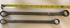 Vtg Dunlap Double Box End Deep Offset Wrench 12Pt 11/16-3/4 &13/16-7/8 Used.