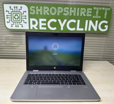 HP ProBook 645 G4 AMD Ryzen 3 Pro 8GB RAM 128GB SSD WIN 10 Laptop Dent on Corner - Image 1 of 4