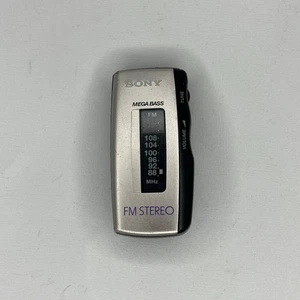 Sony Walkman SRF-S53 Mega Bass FM/AM Pocket Radio Small Compact Tested - Foto 1 di 8