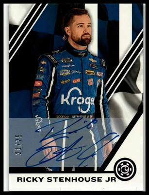 2020 Panini Chronicles #29 Ricky Stenhouse Jr. Chronicles Autographs Purple #/25 - Image 1 of 2