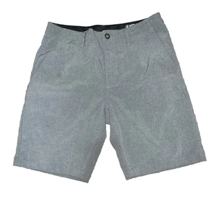Volcom Shorts Mens 32 Charcoal Gray 8" Frickin Surf and Turf Static Performance - Picture 1 of 6