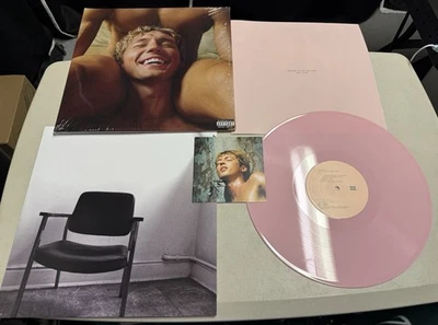 Troye Sivan Something To Give Each Other 2023 Deluxe Pink Vinyl Signed Photo - Image 1 of 4