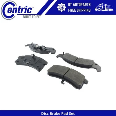 Para Oldsmobile Aurora 1995-1996 | Pastillas de freno de disco delanteras céntricas | Semimetálicas Foto 1 de 4